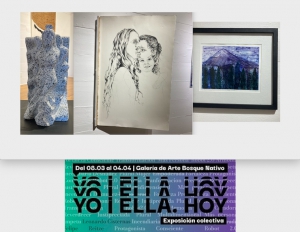 Las académicas Liz Albany, Rosario García-Huidobro y Pía Schulze, participan en la exposición Yo, Ella, Hoy en Galería Bosque Nativo en Puerto Varas