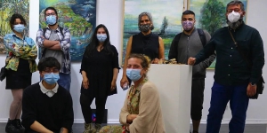 Exposición estudiantes y docentes Pedagogía en Artes ULAGOS