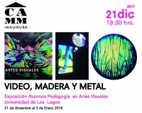 Exposición &quot;Vídeo Arte, Madera y Metal&quot;