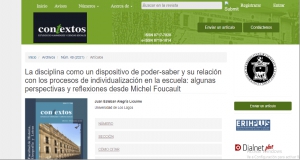 Publicación de artículo de investigación del profesor Juan Alegría Licuime