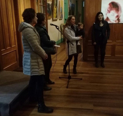 Exposición de Artes  &quot;Resignificaciones&quot;, de las profesoras artistas Rosario García-Huidobro, Pía Schulze y Carola Strmelj