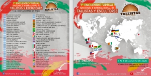 Profesora Pía Schulze participa del encuentro Internacional Tallistas en acción. Argentina, edición virtual.