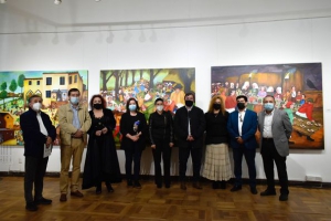 Inauguración de exposición Palimpsesto Sur en Centro Cultural de Osorno, participa profesora Pía Schulze junto a Los artistas Berta Ayancán y Rubén Schneider