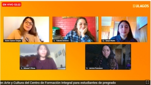 Estudiantes de Pedagogía en Artes lanzan libro &quot; Recetario para la Educación Artística desde el Sur de Chile&quot; , Programa lanzamiento de libros Fondo concursable Iniciativa en Arte y Cultura