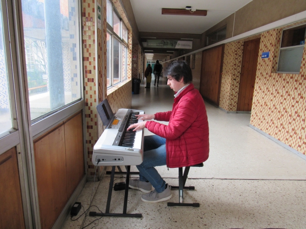 LOS PASILLOS DE CHOPIN, Intervención de Erwin Ojeda