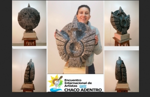 Participación de Académica Pía Schulze en el Encuentro Internacional de Artistas Chaco Adentro .