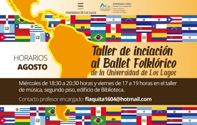 Taller de iniciación al ballet Folclórico