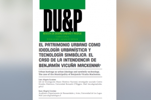 Profesor Juan Alegría publica artículo en importante revista de estudios urbanos y paisaje de la Universidad Central de Chile