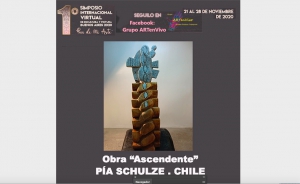 Participación de profesora Pía Schulze en Simposio Internacional de Pintura y Escultura Buenos Aires 2020. Pan de mi arte
