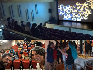 Exhibición de Examen Final Cátedra de VIDEO ARTE 2021 en Centro Cultural Molino Machmar de Puerto Varas.