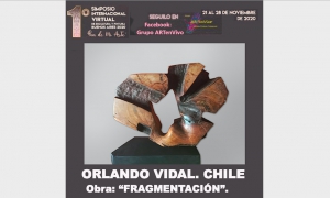 Participación del profesor Orlando Vidal en Simposio Internacional de Pintura y Escultura Buenos Aires 2020. Pan de mi arte.